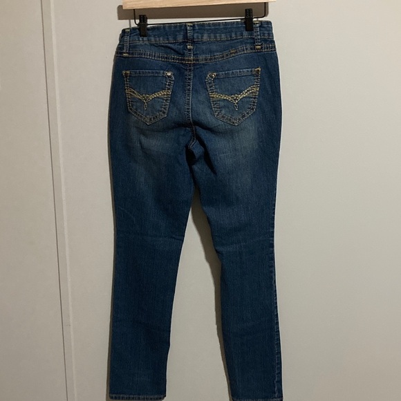 Cato Medium Blue Straight Leg Jeans - Picture 3 of 4
